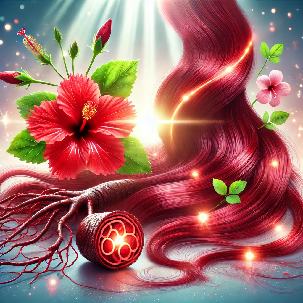 Hibiscus & The Hidden Red Treasure: Secrets to Radiant, Healthy Hair